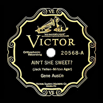 Aint She Sweet – Ukulele Chords